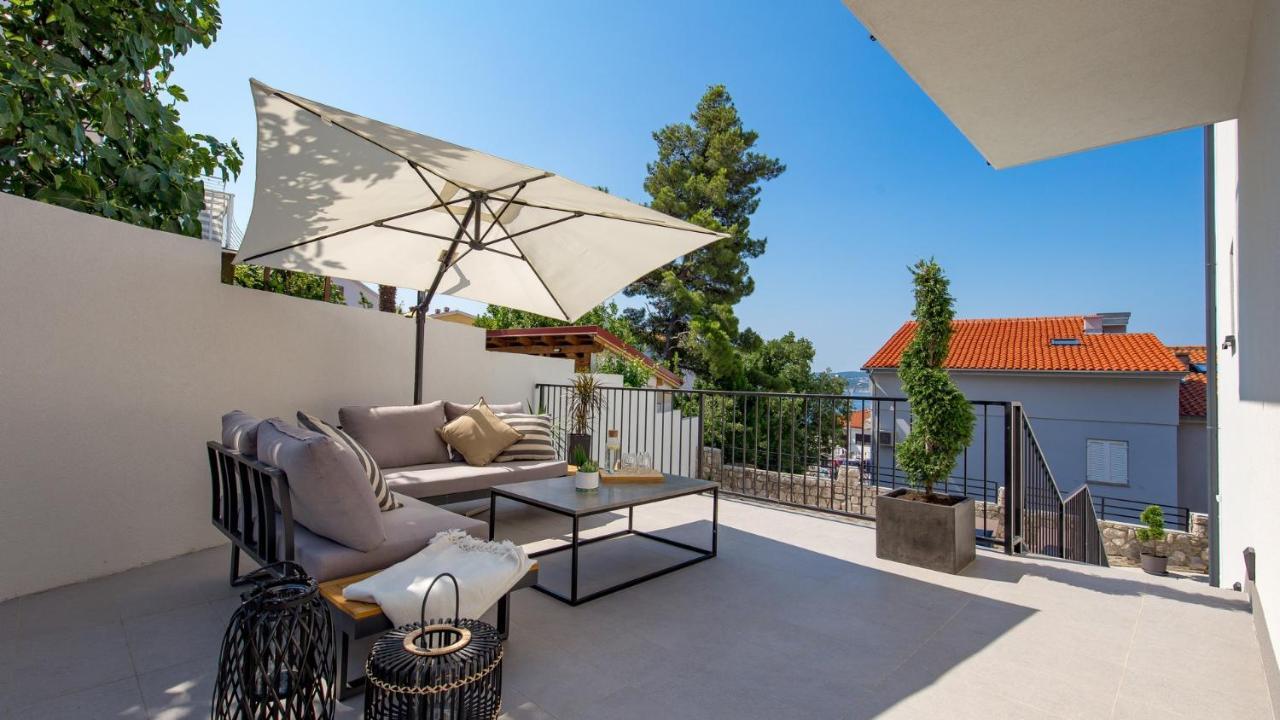 Apartments Villa Frankola With Swimming Pool Crikvenica Luaran gambar